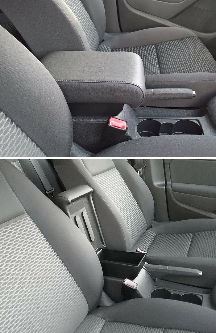 Volkswagen Golf 5 armsteun - installatie onzichtbare