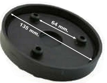 Ravaglioli 2 post Lift Rubber Pads - external d. 147 mm-4 pcs + 3 pins