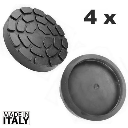 Ravaglioli 2 post Lift Rubber Pads - external d. 150 mm-4 pcs-supports