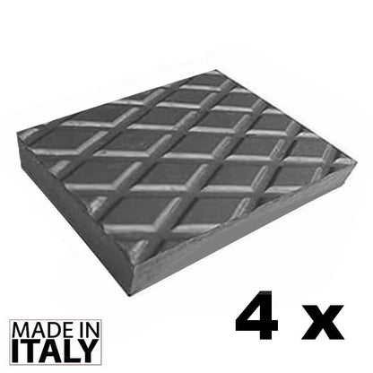 Tampons pour pont élévateur 140x110x20 mm-4 pièces-blocs en caoutchouc