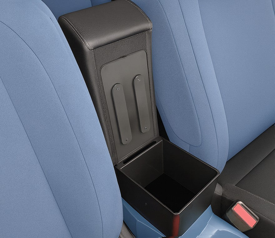 Fiat Grande Panda híbrido e elétrico apoio de braco