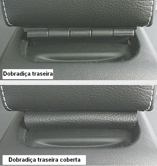 Peugeot 2008 (2013-2019) apoio de braco - instalação por encaixe