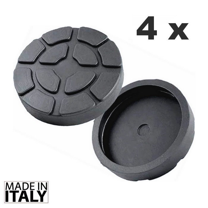 Ravaglioli 2 post Lift Rubber Pads - external d. 100 mm-4 pcs-supports