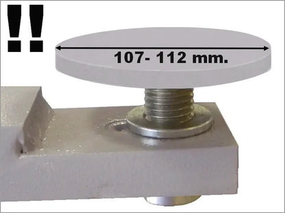 Ravaglioli 2 post Lift Rubber Pads - external d. 125 mm-4 pcs-supports