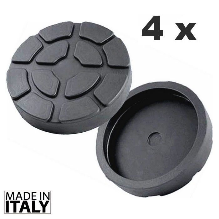 Ravaglioli 2 post Lift Rubber Pads - external d. 125 mm-4 pcs-supports
