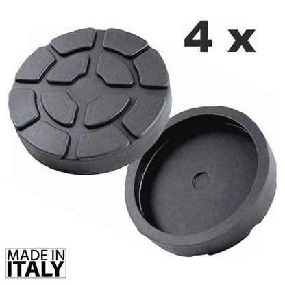 Ravaglioli 2 post Lift Rubber Pads - external d. 125 mm-4 pcs-supports