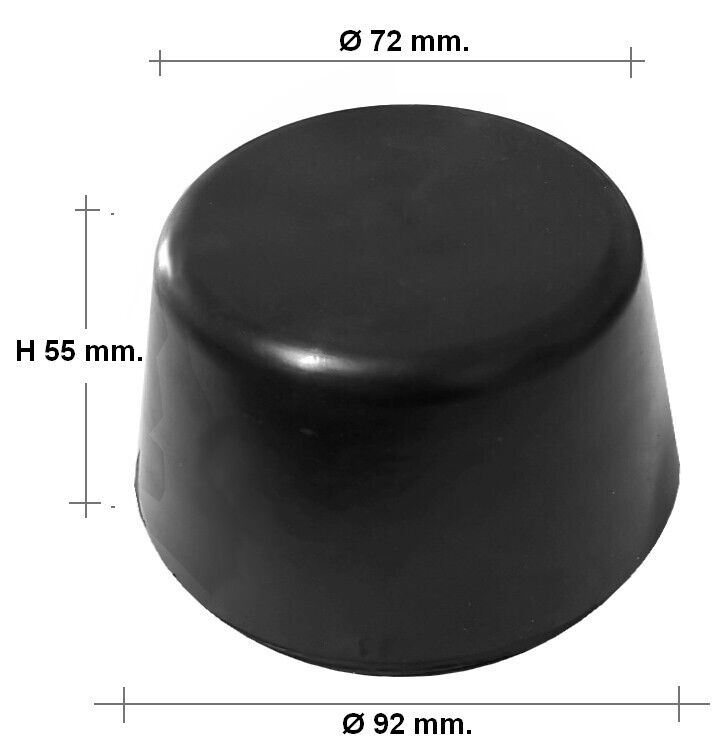 Rubber Pads for Car Lift suitable for cars and electric vehicles - 4 pieces