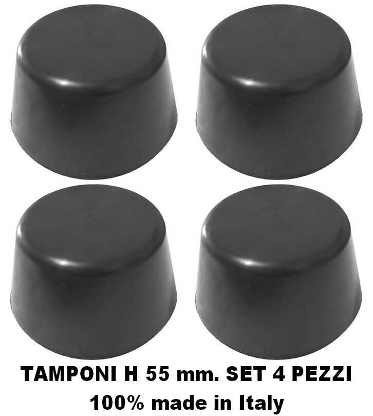 Tamponi gomma ponte sollevatore per auto anche elettriche - 4 pezzi