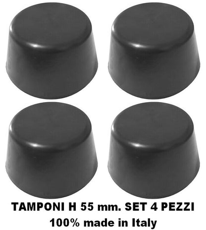 Tamponi gomma ponte sollevatore per auto anche elettriche - 4 pezzi