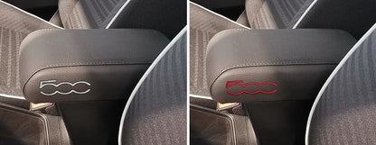 Fiat 500E electric - armrest