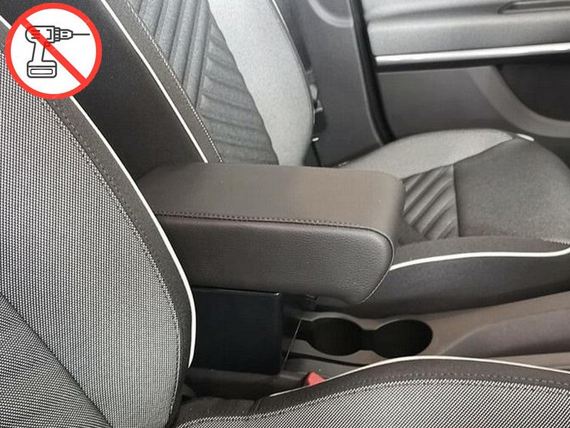 Fiat 600 Hybrid bracciolo - installazione senza fori