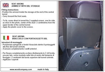 Seat Arona armrest