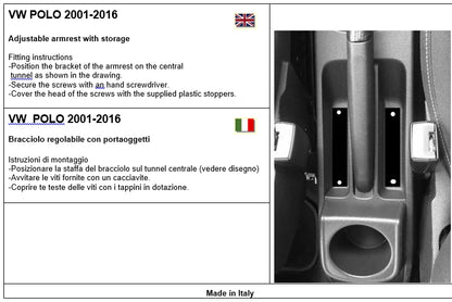Volkswagen Polo (2001-2016) armrest