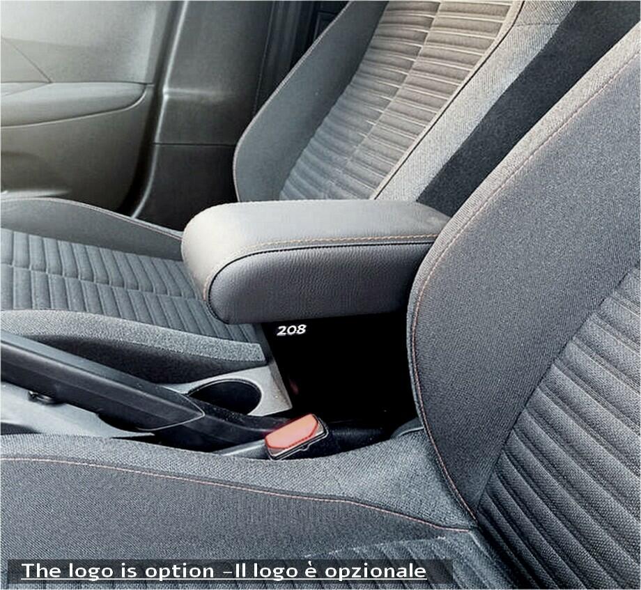 Peugeot 208 (desde 03/2019) - apoio de braço - instalação sem furos