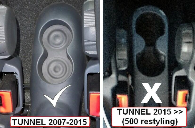 Fiat 500 (2007-2015) - Abarth armrest mod. PREMIUM