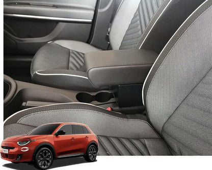 Fiat 600 Hybrid bracciolo - installazione senza fori