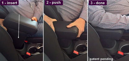 Fiat 500X υποβραχιόνιο PREMIUM - Σύστημα σύνδεσης plug-in