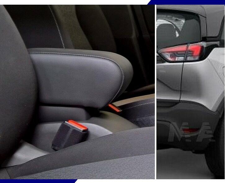 Opel Crossland X - bracciolo - installazione ad incastro