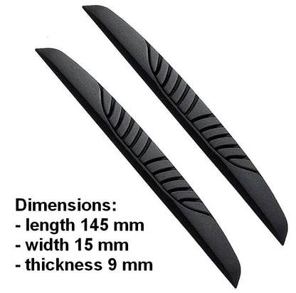 Car door edge protection, set of 2 pcs -Adhesive Bumper Guard Stickers
