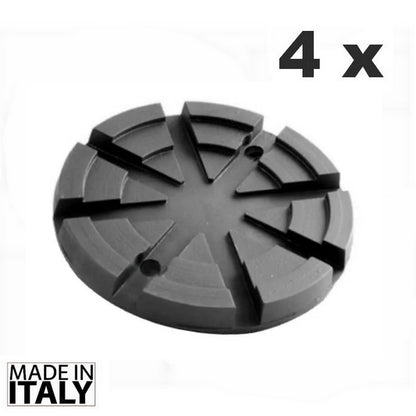 NUSSBAUM 2 post Lift Rubber Pads - external d. 125 mm-4 pcs-supports