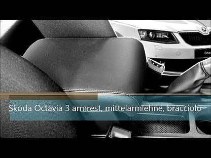 Skoda Octavia (2013-2019) 3 σειρά υποβραχιόνιο - αόρατη εγκατάσταση