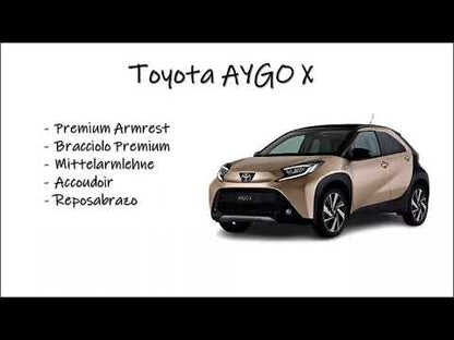 Toyota Aygo X armrest - fitting without drilling