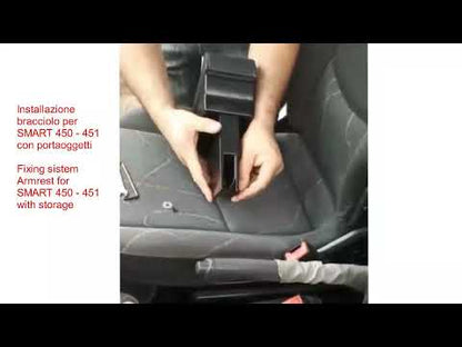 Smart ForTwo 450-451 (2007-2013) bracciolo - installazione invisibile