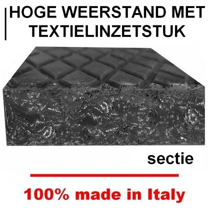 Rubberen pads voor autoliften 160x120x120 mm 4 st. -steunen hefbruggen