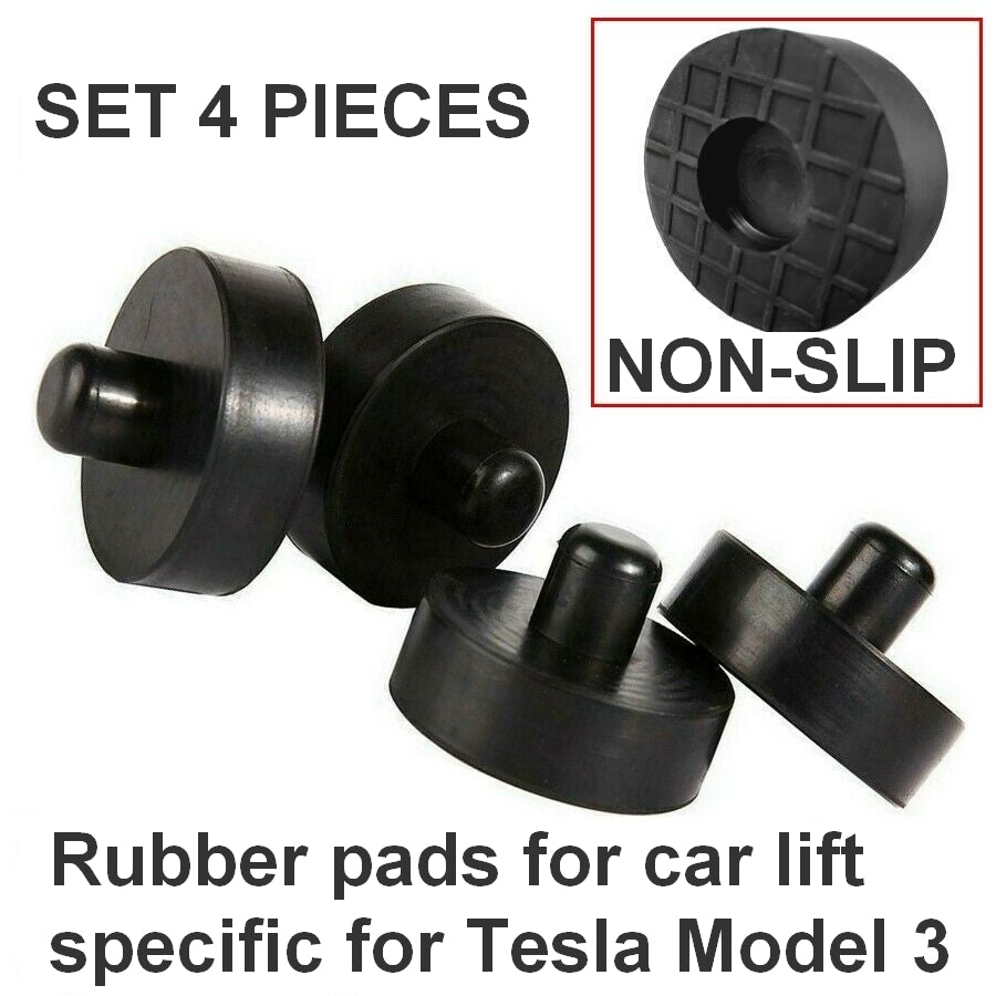 Tesla mod. 3 Car Lift Rubber Pads - supports -4 pcs