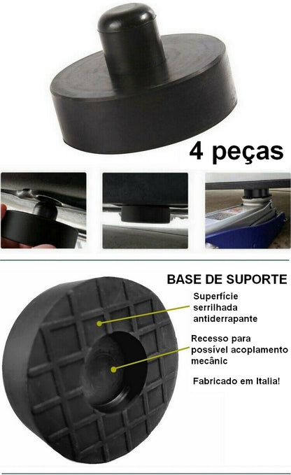 Blocos de goma para elevadores Tesla modelo 3 - 4 pçs