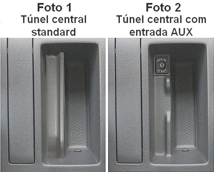 Volkswagen Golf 6 apoio de braco - instalação invisível